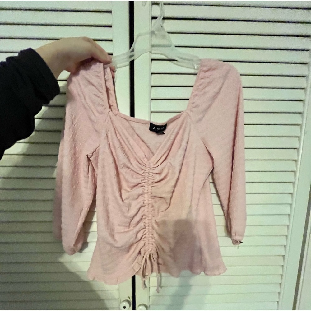 Pink top